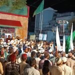 या गौस अल मदद के नारों से गूंजा शहर ,नगर में निकाला गया जुलूस ए गौसिया