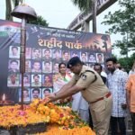 तिरंगे में सजा शहीद पार्क, नक्सल मुक्त बालाघाट के वीर जवानों को नमन